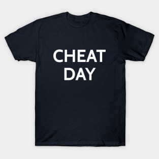 Funny Cheat Day Gym T-Shirt T-Shirt